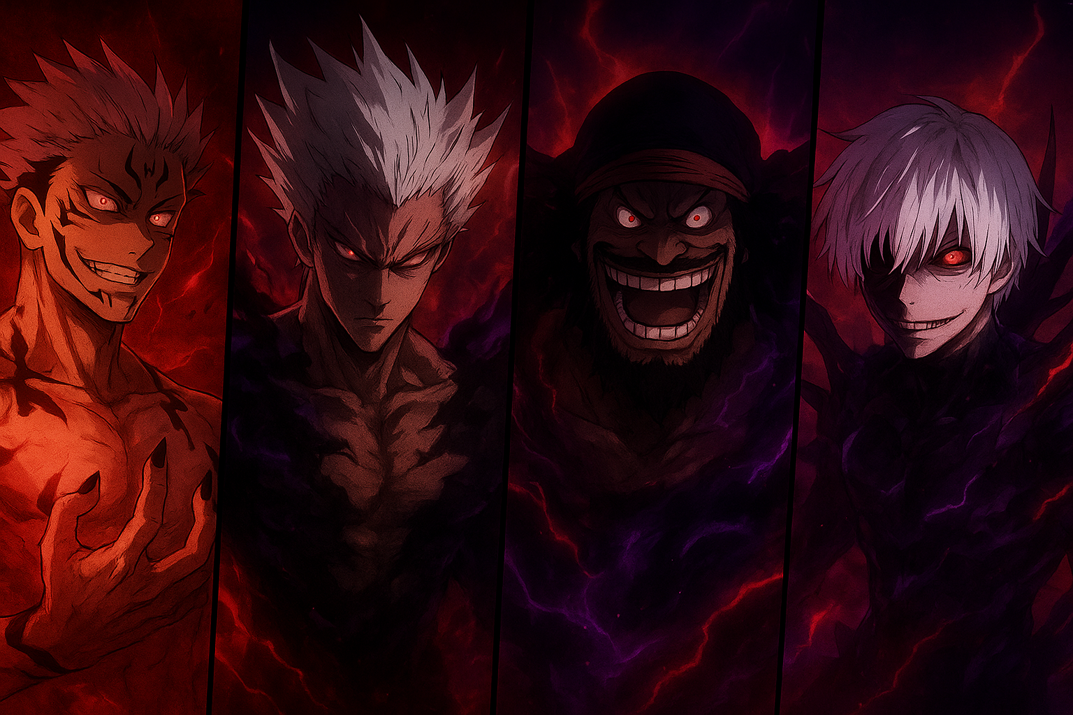 Mixed Anime Villains(Gif Images) Part2: Epic Trivia Quiz